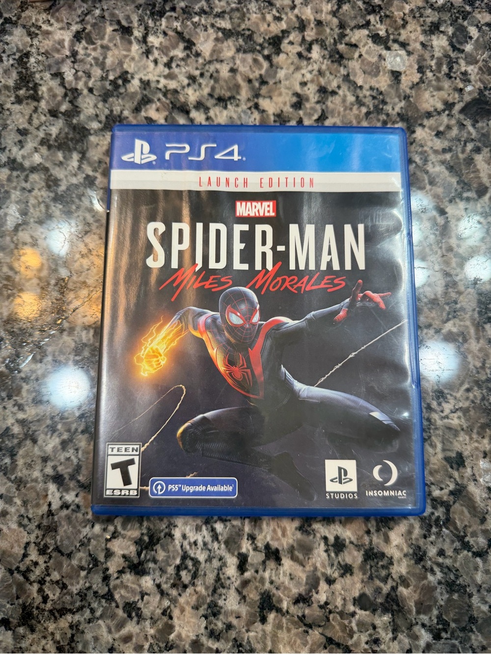 CASE ONLY Spider-Man Miles Morales For PlayStation 4